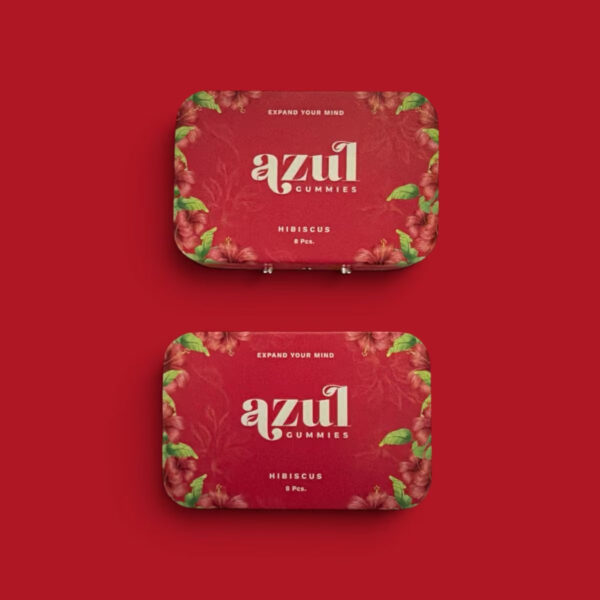 Azul Gummies- (Hibiscus) 2-Tin Bundle