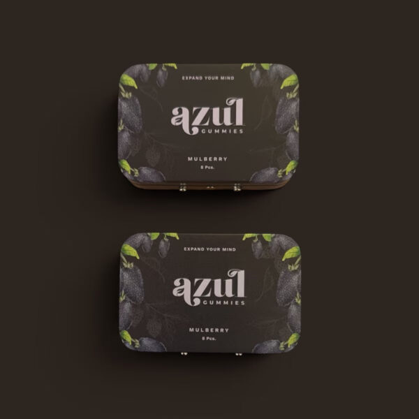 Azul Gummies- (Mulberry) 2-Tin Bundle